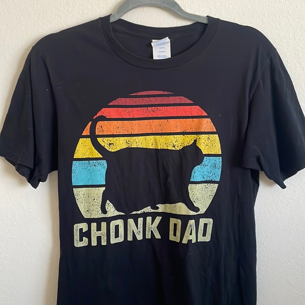 Chonk Dad Cat T-Shirt